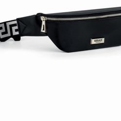 Versace Black Belt Bag