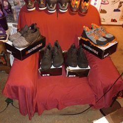 "Indestructible" Steel Toe Shoes..Size 12..(Brand New)..
