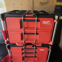 Milwaukee PACKOUT 22 in. 2 Drawer & 3 Drawer Tool Box