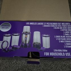 Los Angeles Lakers Blender 17 Pcs Set