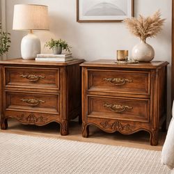 Beautiful Dixie Solid Wood Nightstand Set