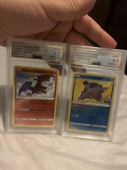 🔥 Radiant Starter Duo – AGS 9.5 MINT+ Slabs – Charizard & Blastoise 🔥