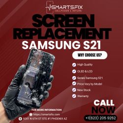 Samsung Galaxy S21 Ultra Screen Replacement Display | Premium & Aftermarket | OLED & LCD