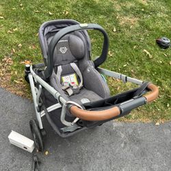Uppa Baby Vista 2018: Stroller, car seat, rumble seat, skateboard, organizer, rain cover!