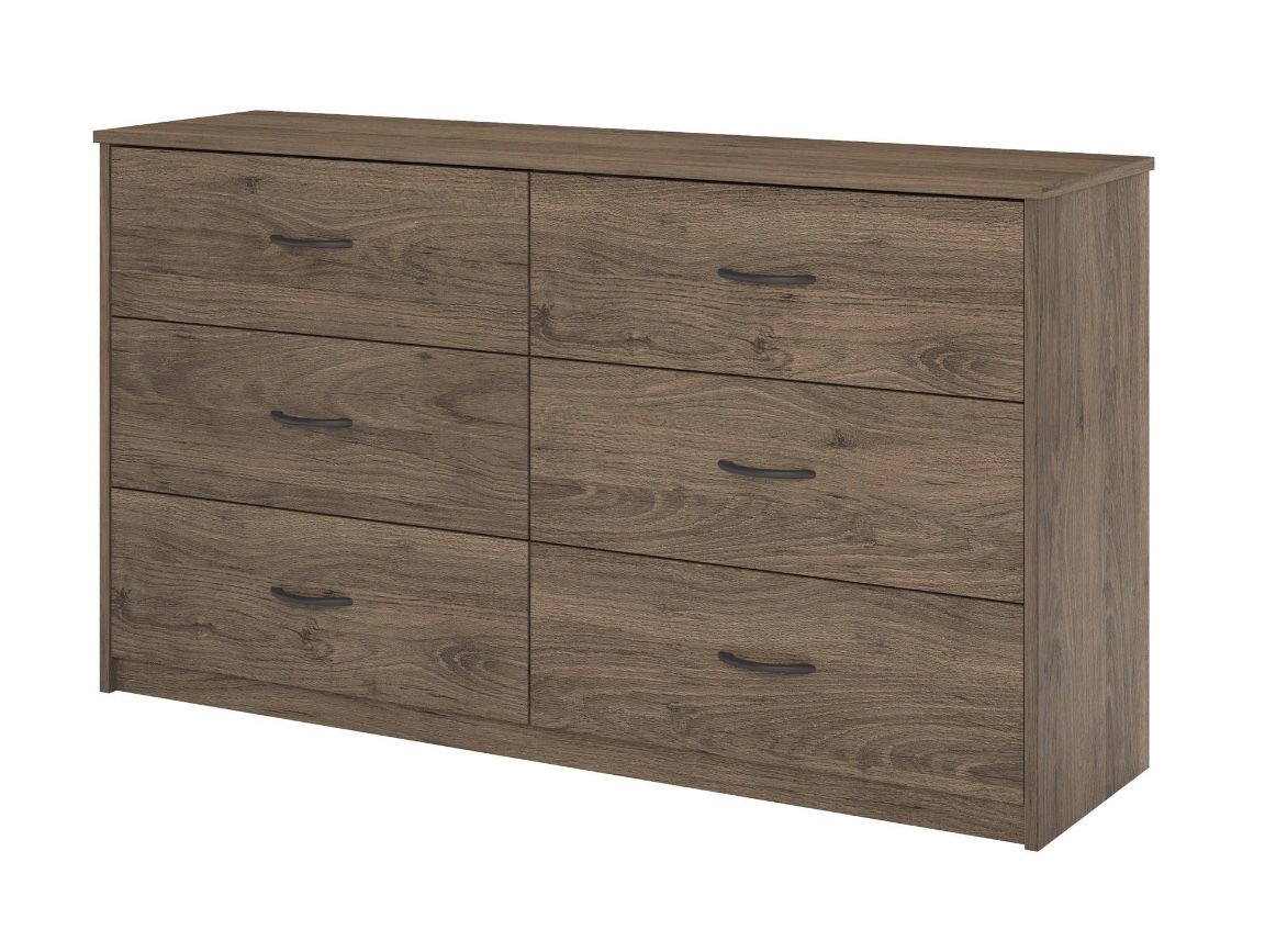 mainstays classic 6 drawer dresser - Rustic Oak for Sale in Spanish Springs, NV US Size:3XL - US14 dress details 1 with a top sturdy Buy Friends Like These Ardent 6
