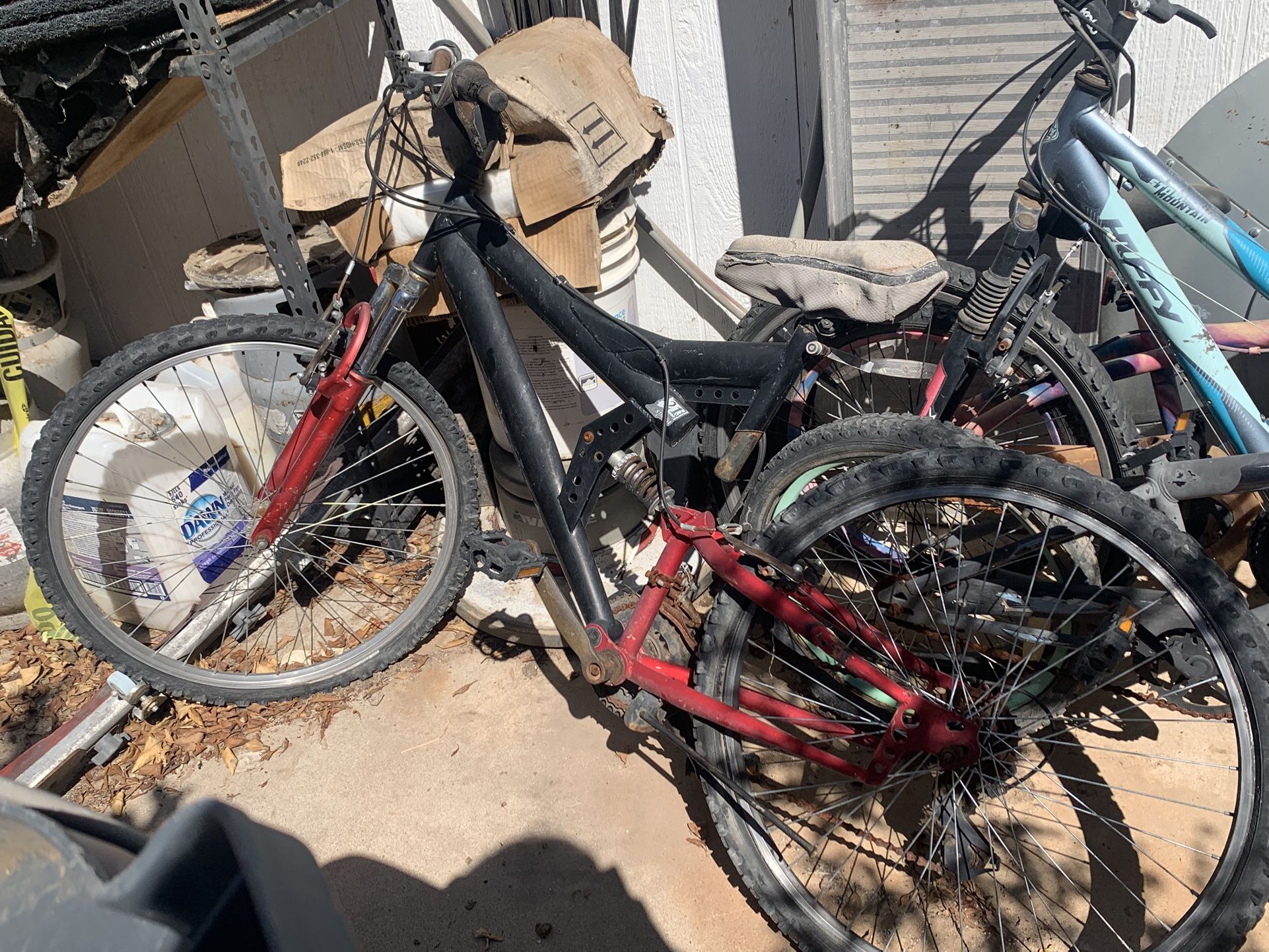 Mountain Bikes & Kids Bicycles For Project Fixing