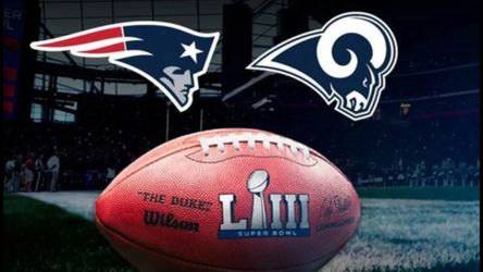 Super Bowl Parking Pass Tickets LA Rams New England Patriots