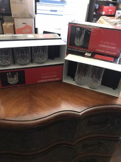 Vintage Longchamps glassware