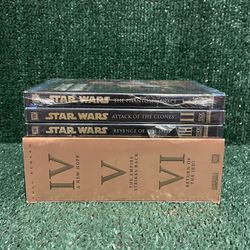 Star Wars DVD Bundle Lot Of 3 ,1 Box Set New. Fast Shipping! 