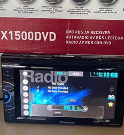 Pioneer AVH-X1500DVD, Double Din, Touch Screen CD USB DVD