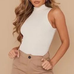 Prettylittlething Ribbed Bodysuit 