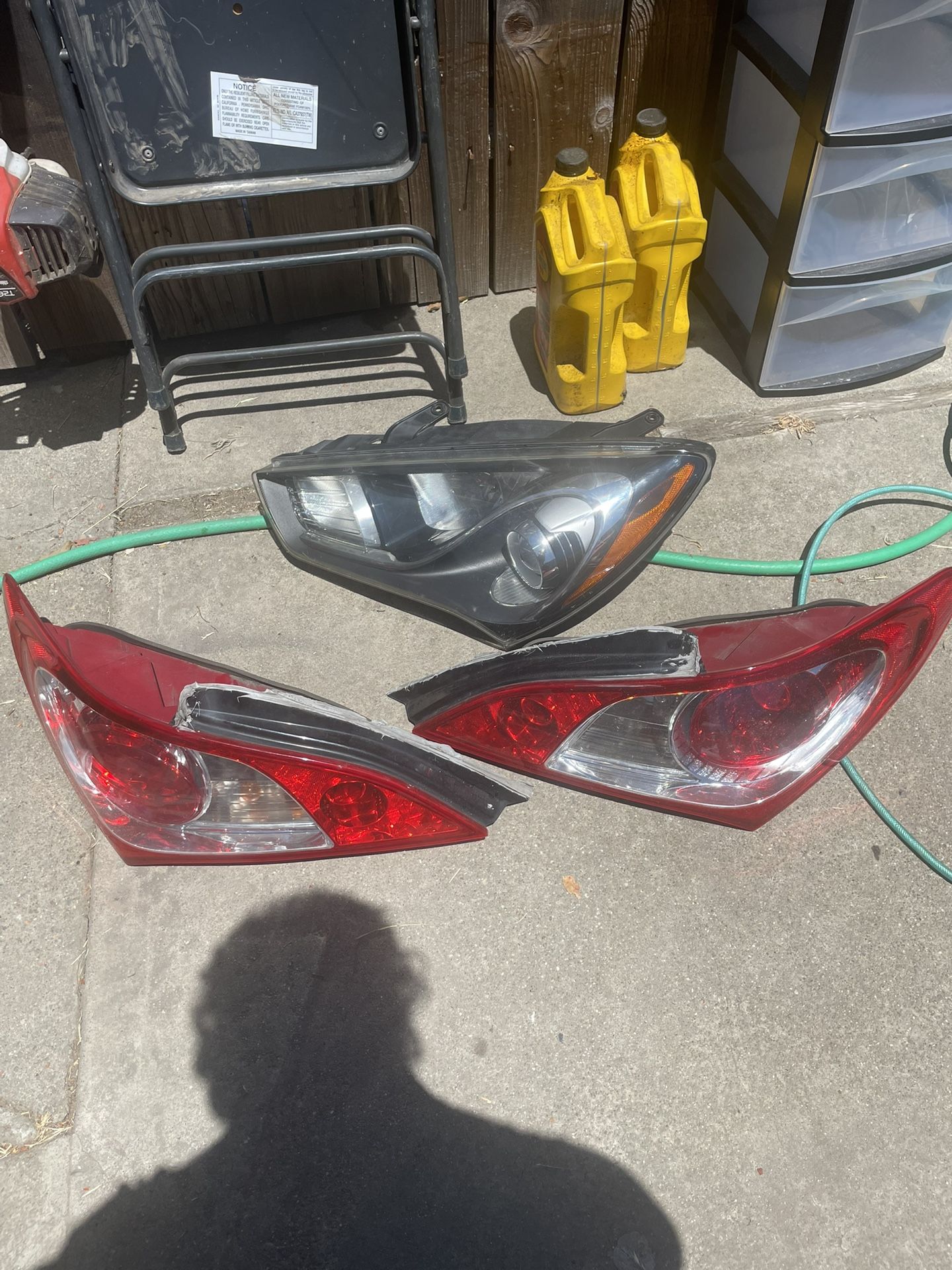 2010-2012 Genesis Coupe Taillights
