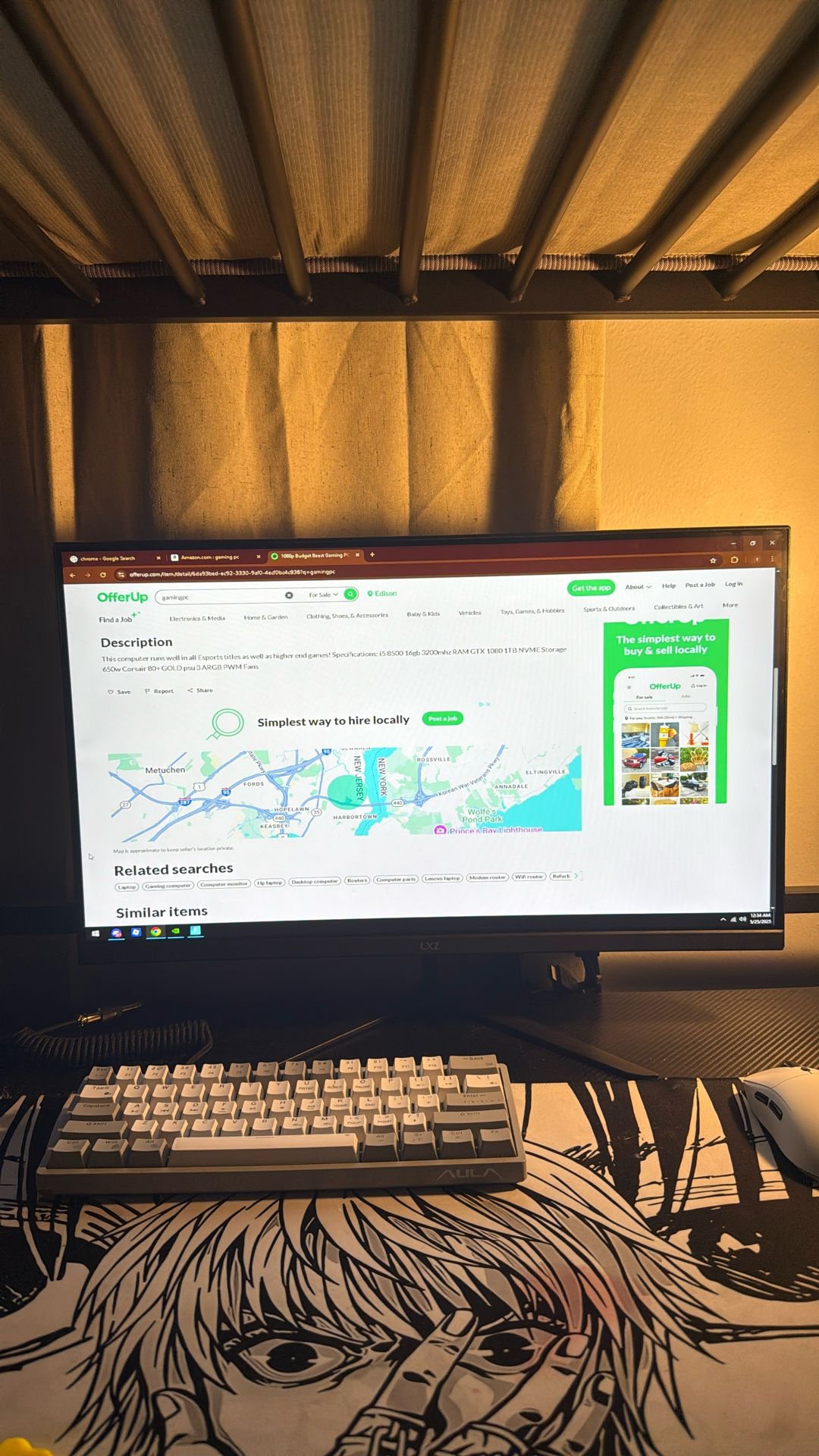 GAMING PC + Monitor