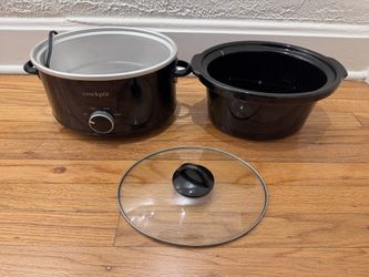 Crock-Pot 4-Quart Classic Slow Cooker, Black 