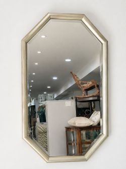 NY: Vintage Geometric Mirror