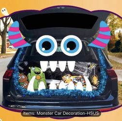 Halloween car decorations