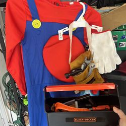 Mario bros  Boy Costume 