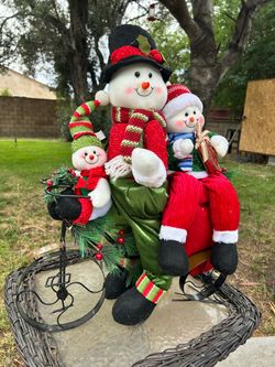 Christmas snowman decor