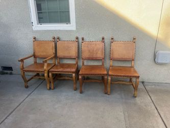 Leather chairs
