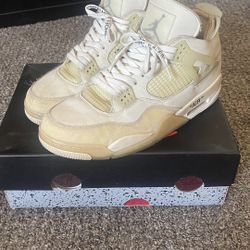 Off-White jordan 4’s