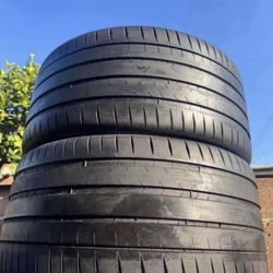 325 35 22 Michelin pilot sport 4s 325/35/22 used tires 325/35R22
