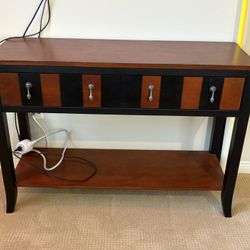 Console Table Two Drawers