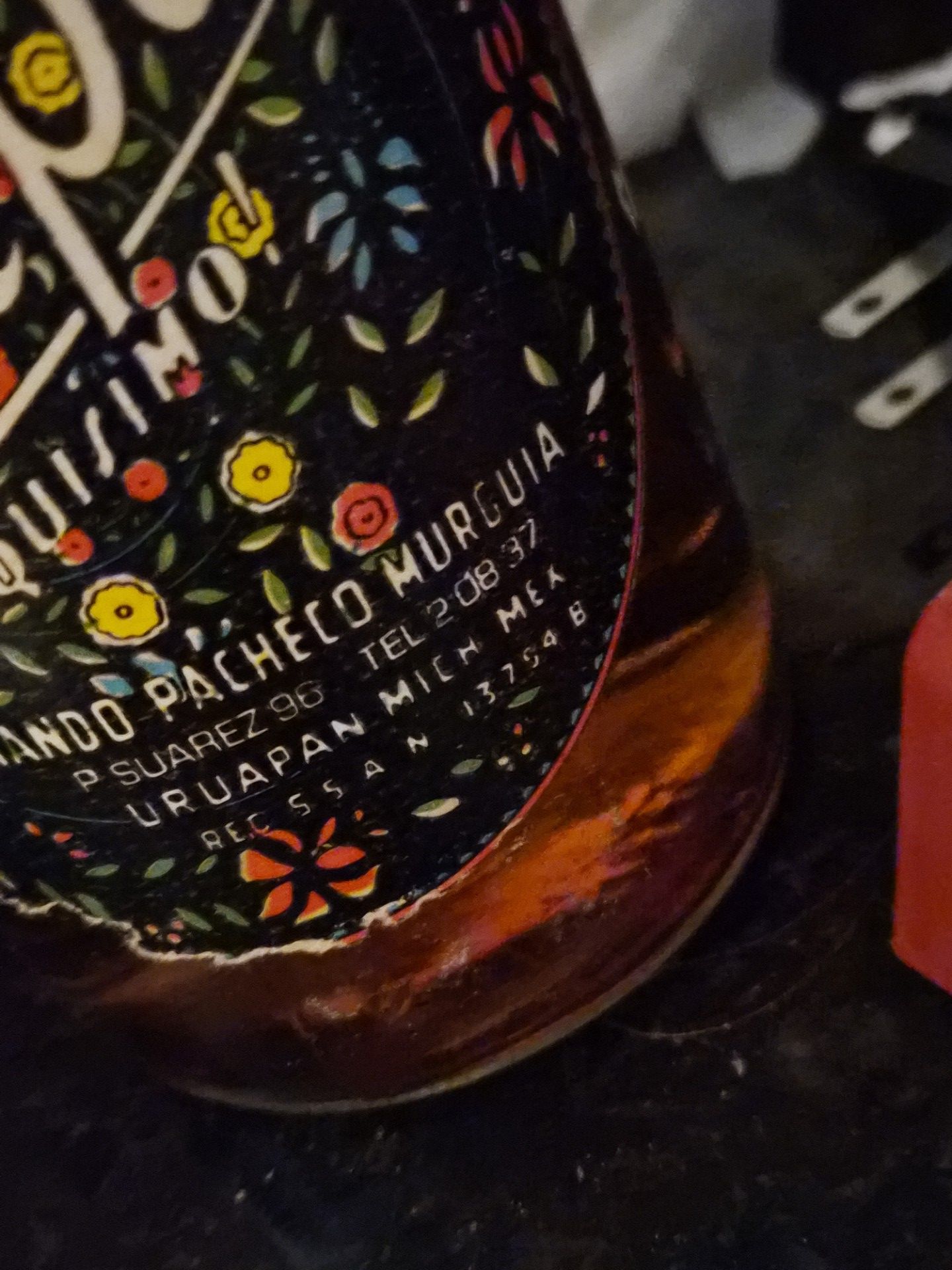 Old Bottle Mexico Mich, Vintage glass