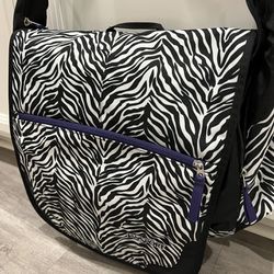 Jansport Zebra Messenger Bag 