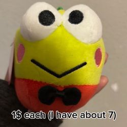Sanrio Plushies 