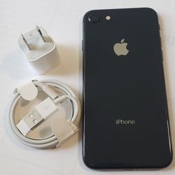 iPhone 8 , Factory Unlocked,  Excellent Condition Like New 