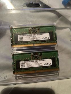 Micron 8GB DDR5 SO-DIMM RAM – 16gb
