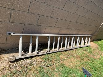 Mr. Cyprum Aluminum Extension 10 Ft. Ladder Duty Rating 200 lbs.