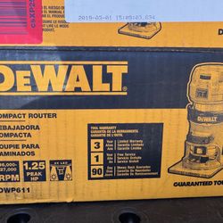 New In Open Box Compact Router