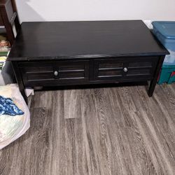 Coffee Table With Two Drawers