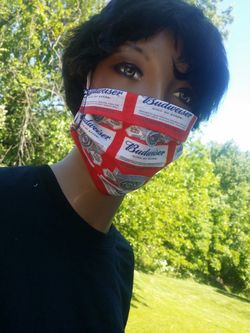 Budweiser Face Mask 2