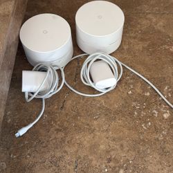 Two Google Wi-Fi Routers (USED)