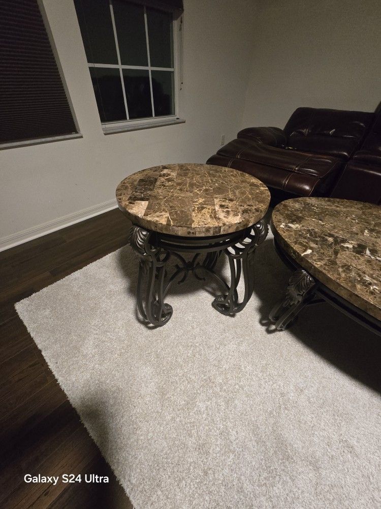 Center And Side Coffee Table