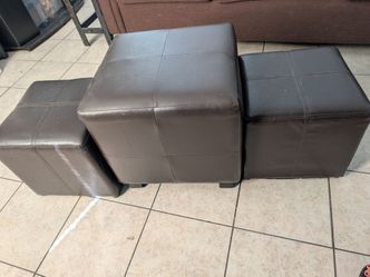 3 pc stool set