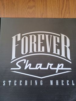 NEW FOREVER SHARP STEERING WHEEL WRAP