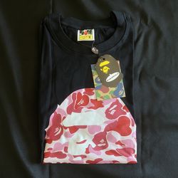 Pink Camo Bape Tee 