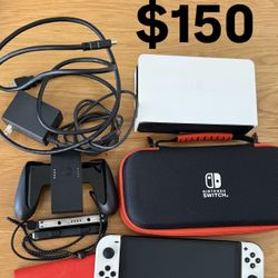 Nintendo Switch OLED + Carrying Case