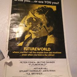 Movie Poster  FUTUREWORLD 1975 Peter Fonda