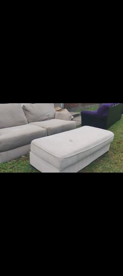Couch Loveseat And Ottoman 