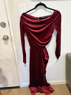 Zara Maxi Velvet Dress
