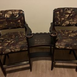 Bar/pool Double Seating Chair 