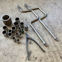 Vintage Williams Tools - 1/2” Socket Set - 3/4”