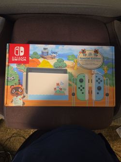 Animal Crossing Special Edition Nintendo Switch Console NEW
