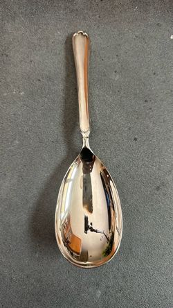 Silver Plated Large Serving Spoon