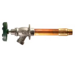 Arrowhead Brass Arrow-Breaker Anti-Siphon Frost Proof 4 in. Sillcock Valve 1/2 in. MIP or 1/2 in. SWT. Quick-Turn Lead-Free Brass