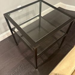 Large Glass Coffee Table 
